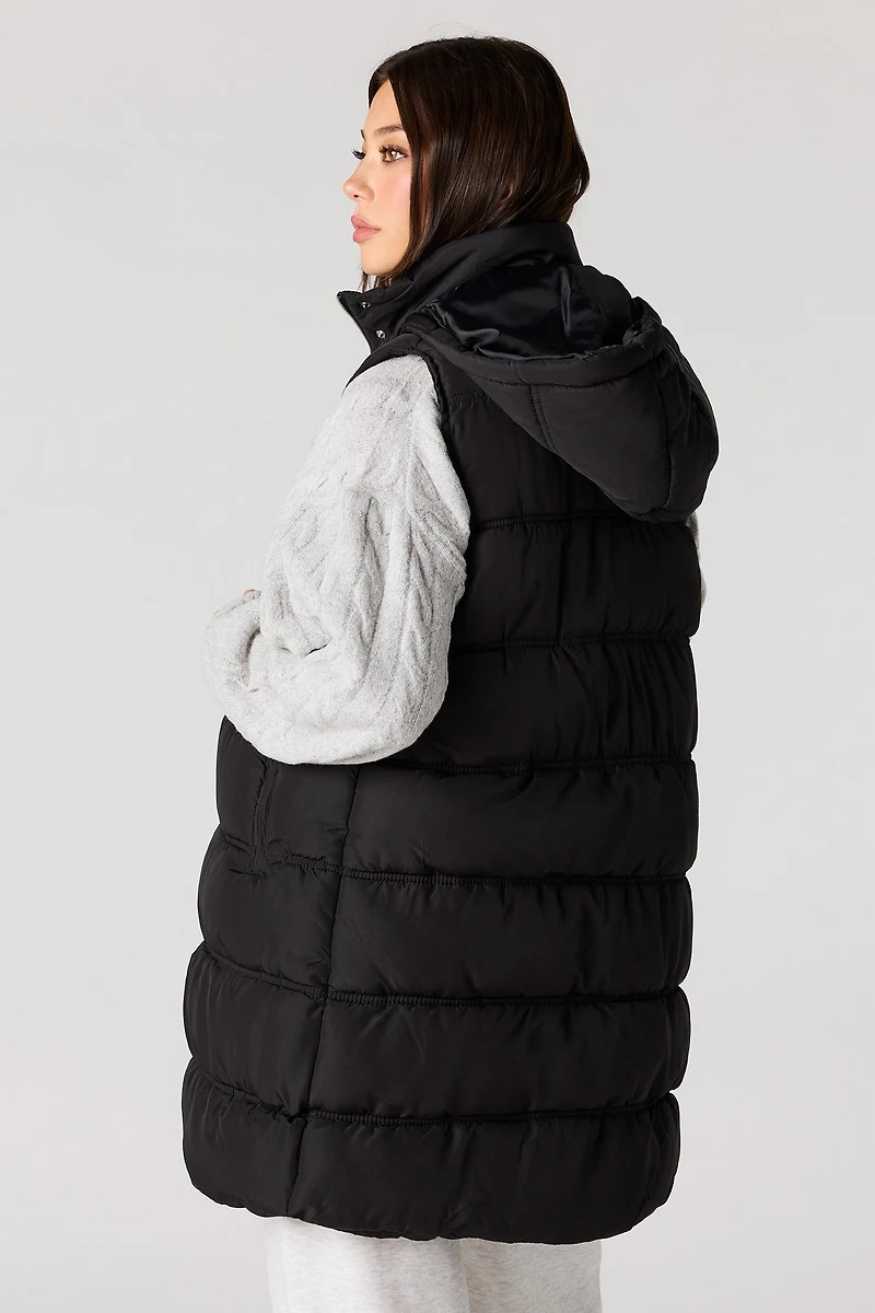 Long Puffer Vest