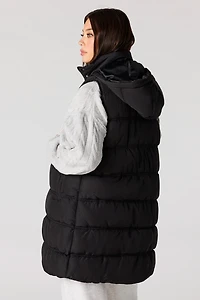Long Puffer Vest