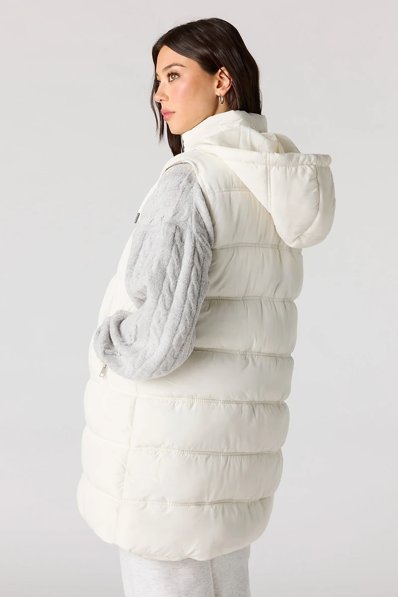 Long Puffer Vest