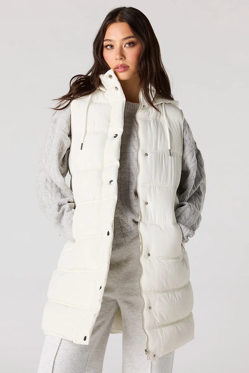 Long Puffer Vest