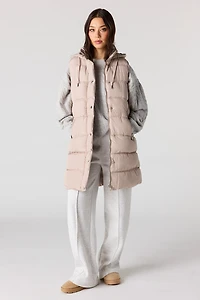 Long Puffer Vest