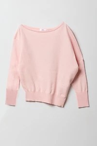 Girls Off-Shoulder Long Sleeve Top
