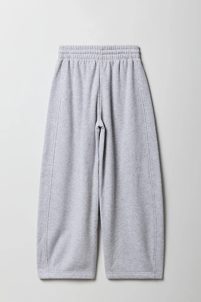 Girls Fleece Barrel Sweatpant