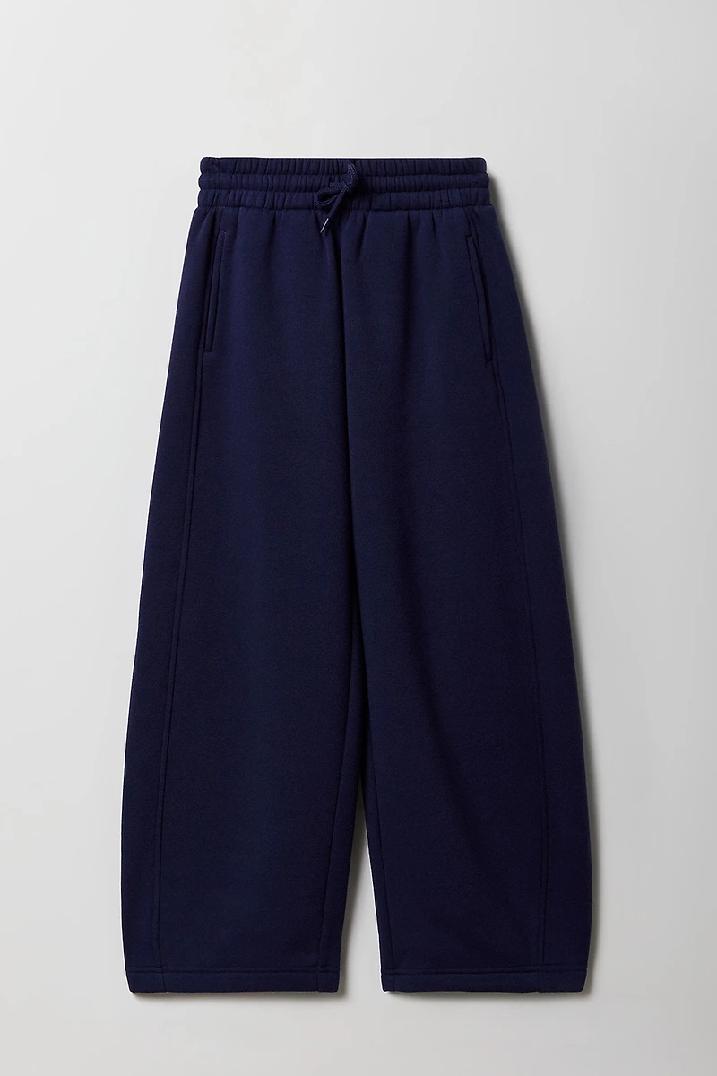 Girls Fleece Barrel Sweatpant