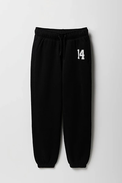 Girls City Graphic Fleece Jogger