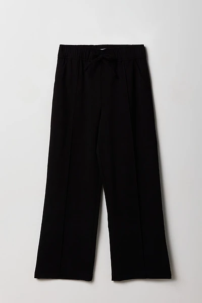 Girls Pleated Wide Leg Pant