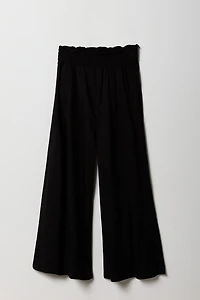 Palazzo à taille smockée pour fille