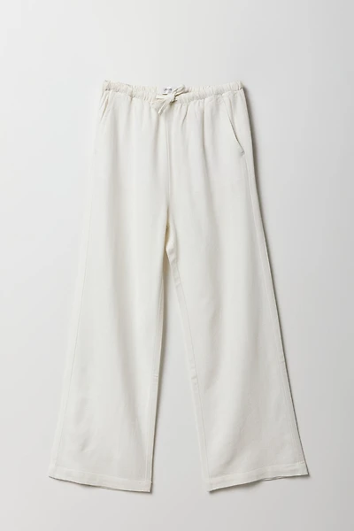 Pantalon à jambe large en lin pour fille