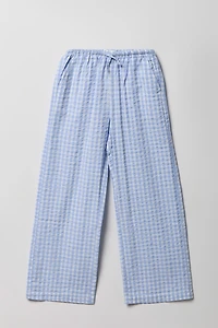 Pantalon à taille coulissante pour fille
