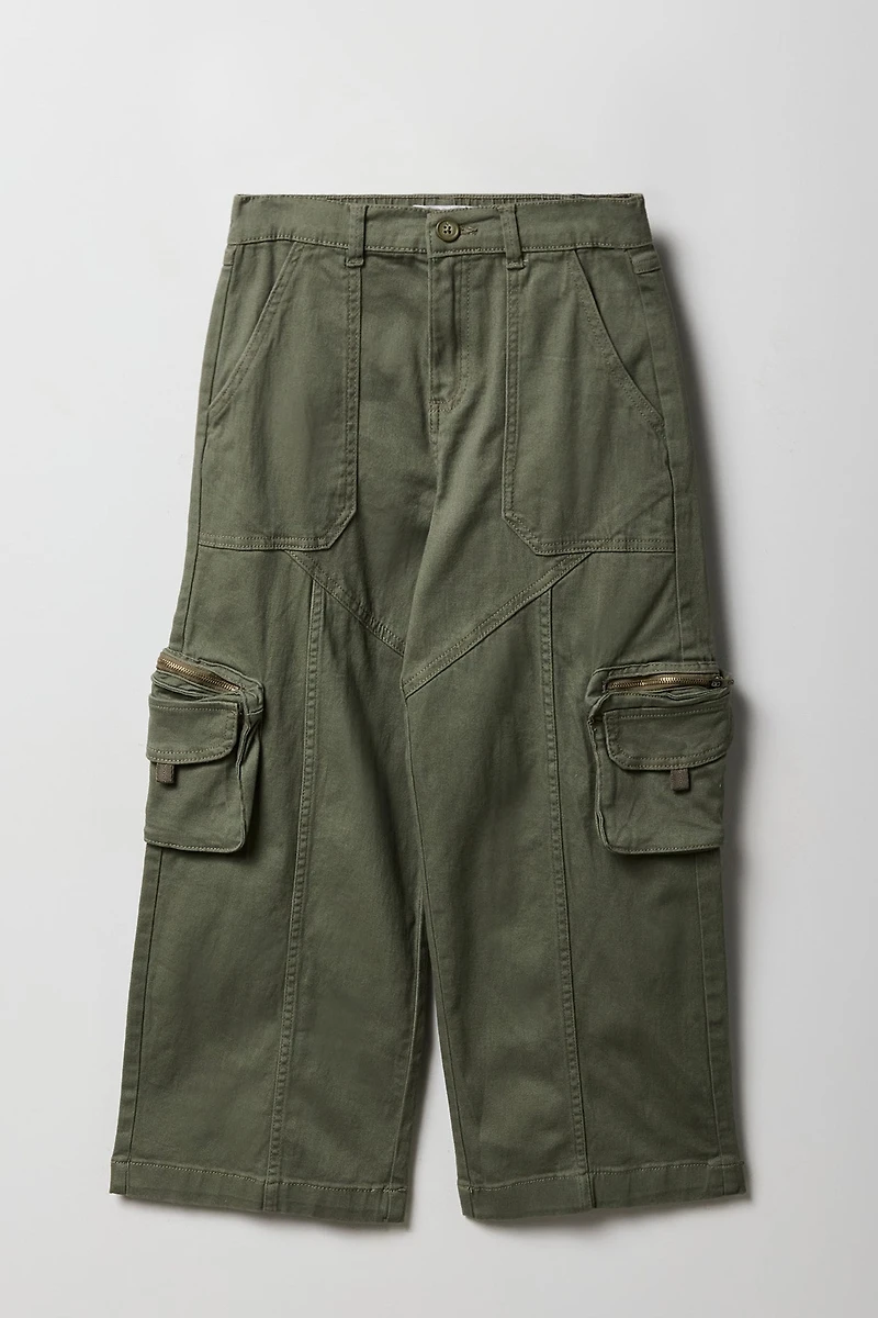 Girls Baggy Cargo Pant