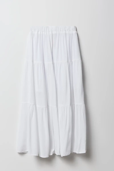 Jupe maxi volantée pour fille