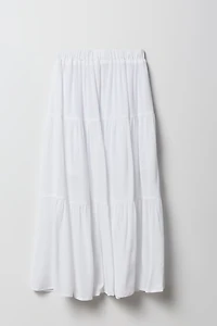 Jupe maxi volantée pour fille