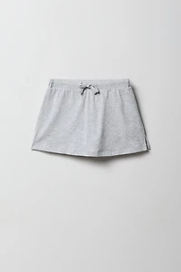 Jupe-short à taille coulissante pour filles