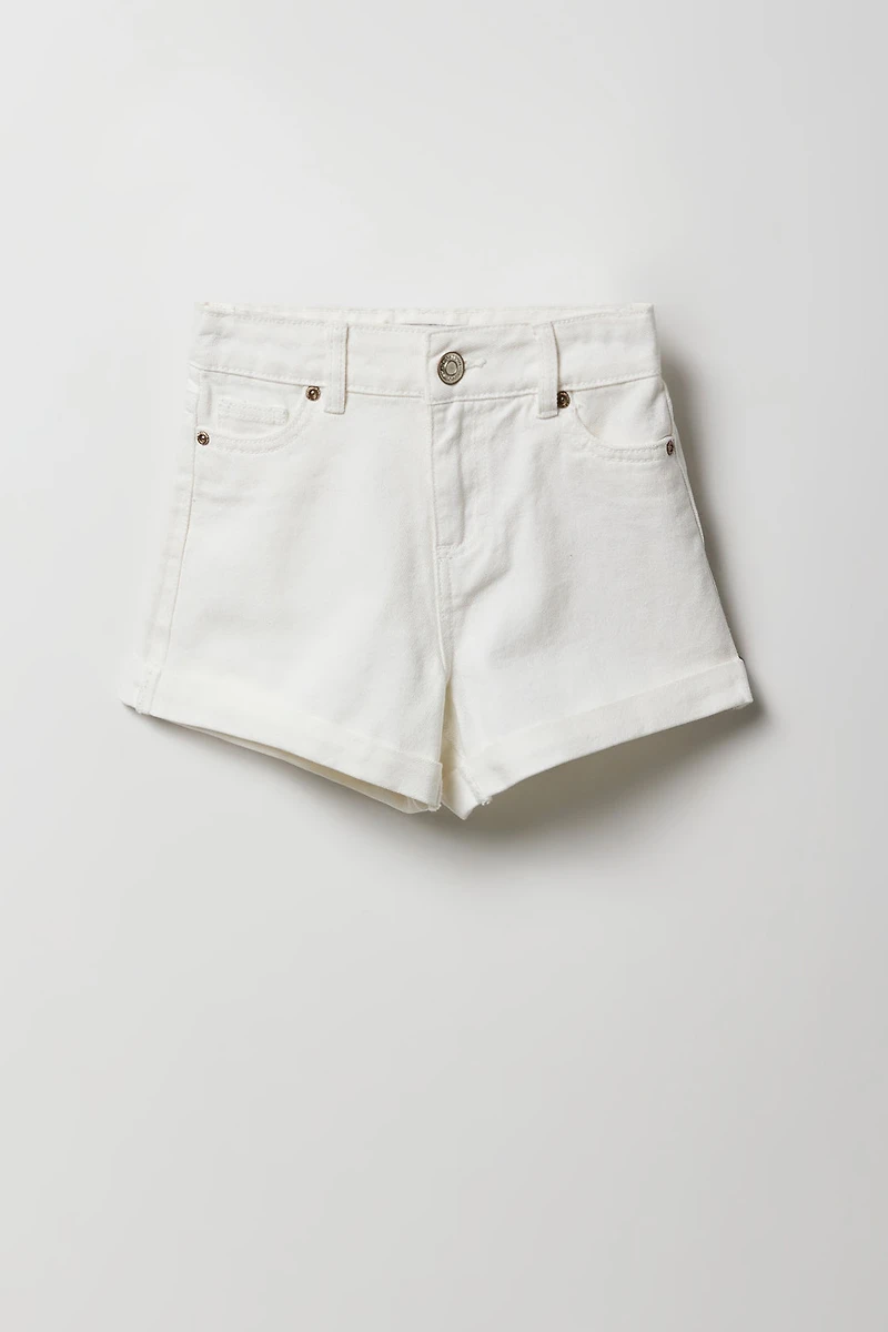 Girls High Rise Mom Short