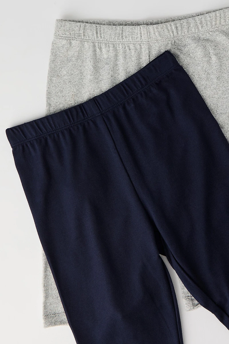 Girls Soft Biker Short 8" (2 Pack