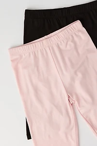 Girls Soft Biker Short 8" (2 Pack