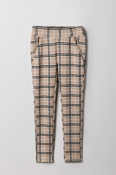 Legging avec poches à fermeture glissière pour fille