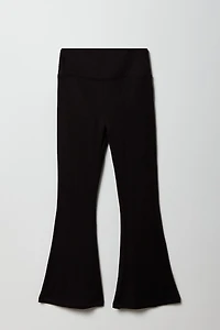 Girls Wide Leg Flare Legging