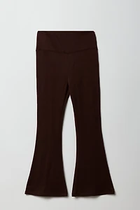 Legging à jambe évasée pour fille