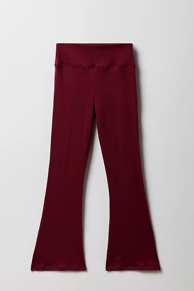 Legging à jambe évasée pour fille