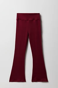 Legging à jambe évasée pour fille