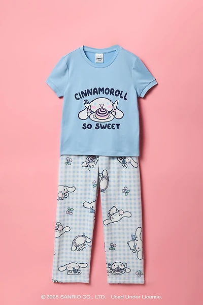 Cinnamoroll™ Girls T-Shirt & Plush Pant Pajama Set