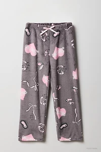 Barbie™ Girls Plush Pajama Pant