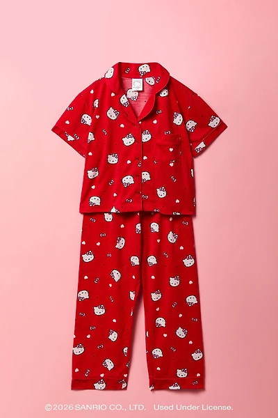 Hello Kitty® Girls Top & Pant Pajama Set