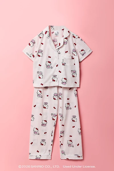 Hello Kitty® Girls Top & Pant Pajama Set