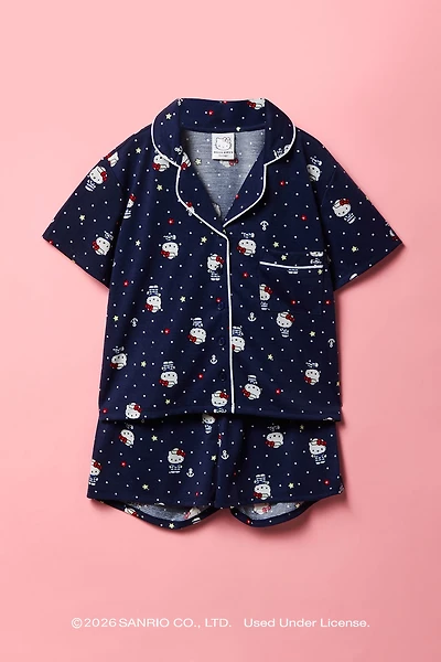 Hello Kitty® Girls Top & Short Pajama Set