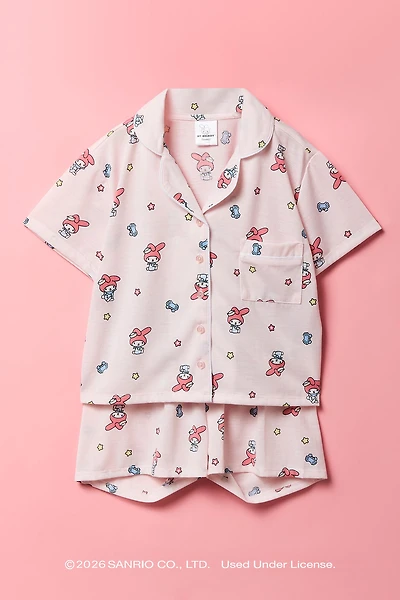 My Melody™ Girls Top & Short Pajama Set