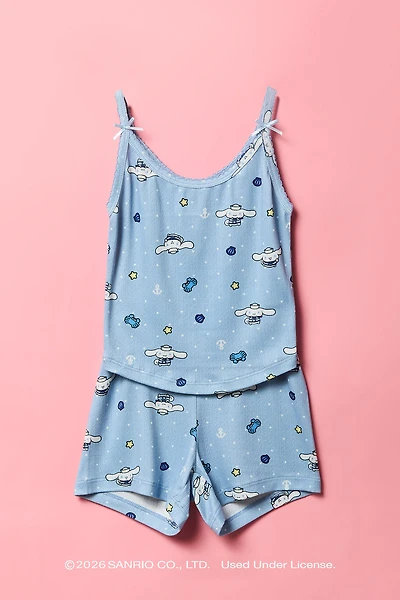 Cinnamoroll™ Girls Pointelle Tank & Short Pajama Set