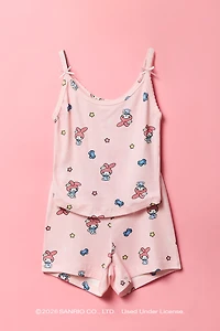 My Melody™ Girls Pointelle Tank & Short Pajama Set