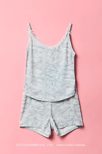 Hello Kitty® And Friends Girls Pointelle Tank & Short Pajama Set