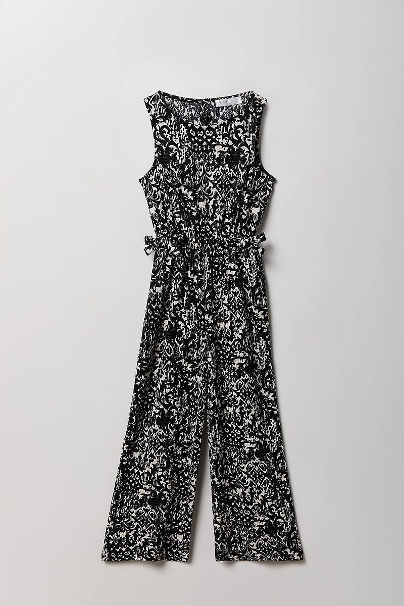 Girls Crinkle Jumpsuit