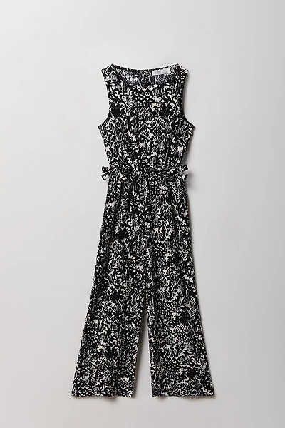 Girls Crinkle Jumpsuit