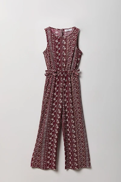 Girls Crinkle Jumpsuit
