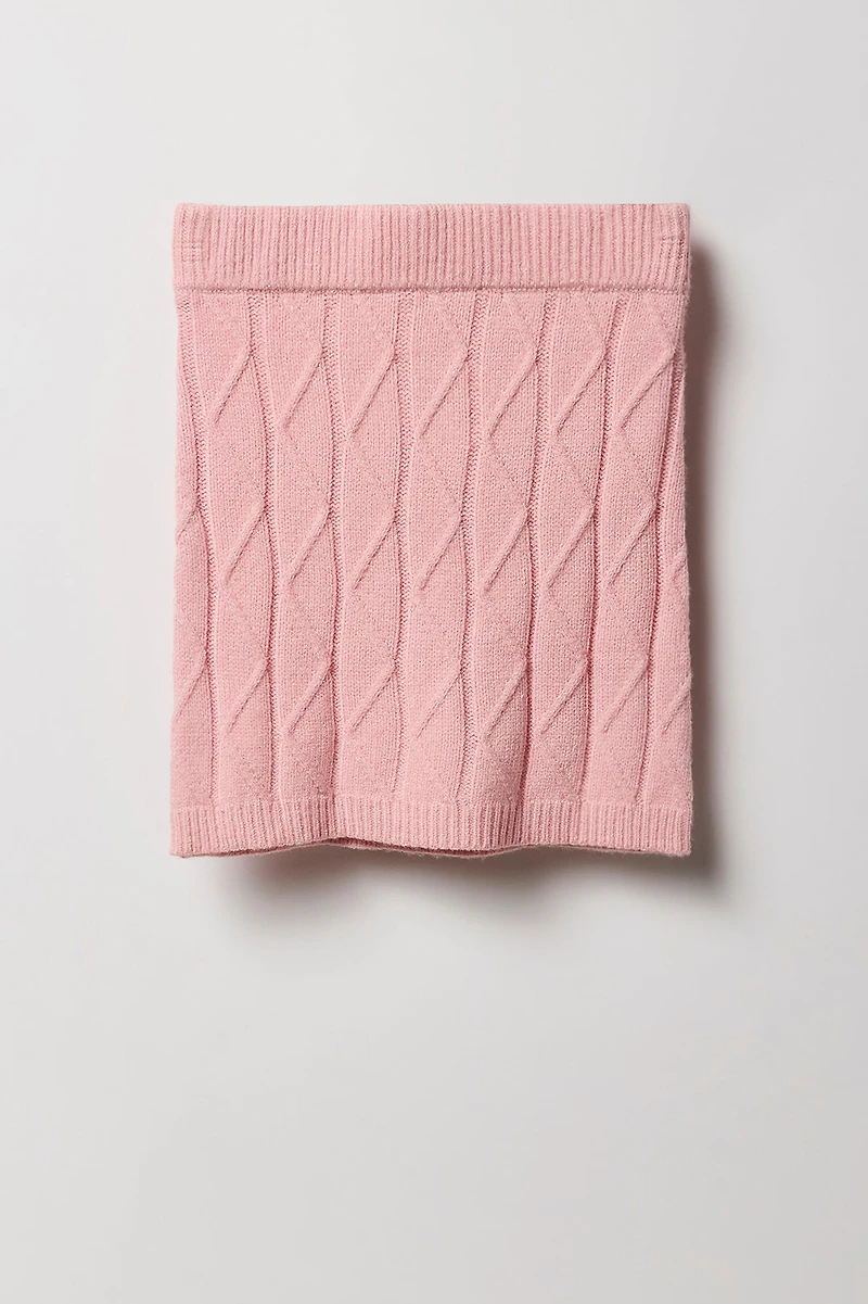 Jupe en tricot losange pour filles