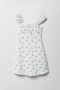 Robe évasée imprimée pour fille