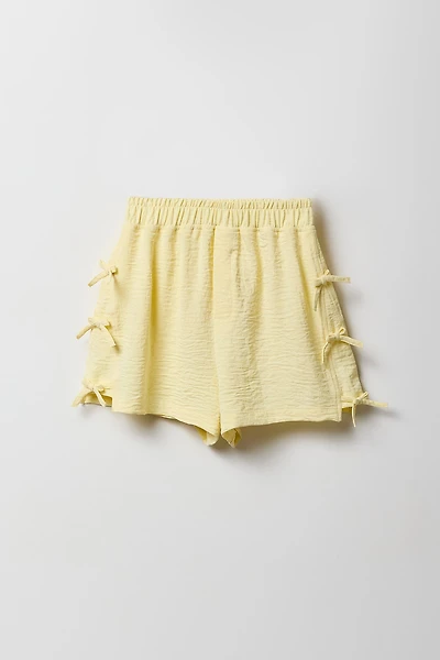 Girls Bow Detail Short