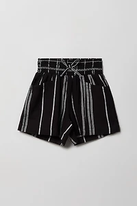 Girls Linen-Blend Short