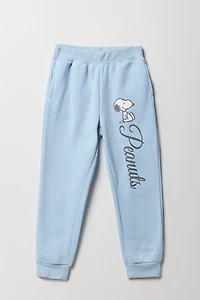 Jogger en molleton à imprimé Peanuts pour filles