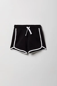 Girls Luxe French Terry Active Dolphin Short