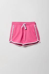 Girls Luxe French Terry Active Dolphin Short
