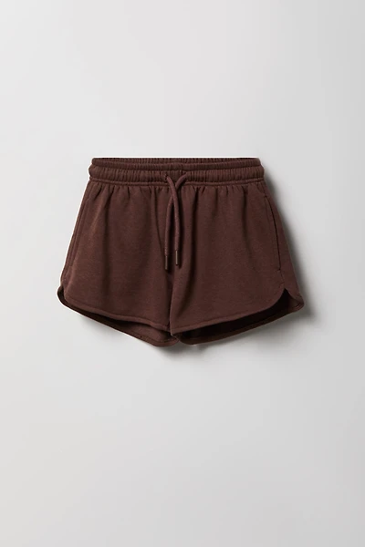 Short Active en tissu bouclé de luxe pour fille