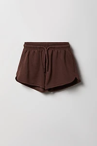 Short Active en tissu bouclé de luxe pour fille