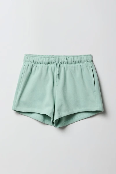 Girls Classic Fleece Short
