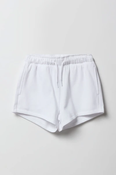 Short en molleton classique pour fille
