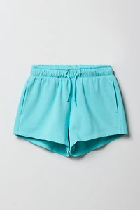 Girls Classic Fleece Short