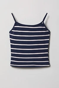 Camisole côtelée imprimée pour fille